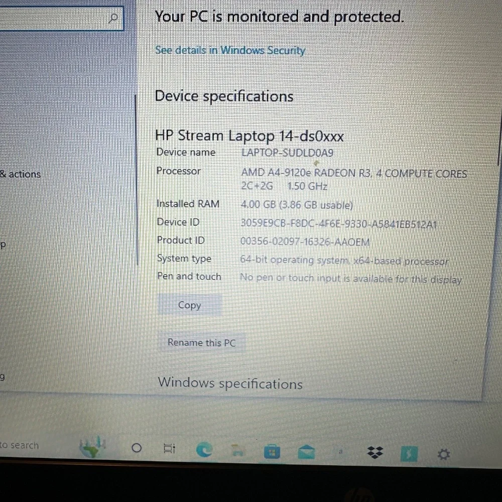 HP Stream Laptop 14
